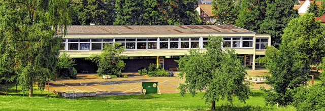 Die Gauchachschule bekommt ein neues Dach.   | Foto: Michael Pohl