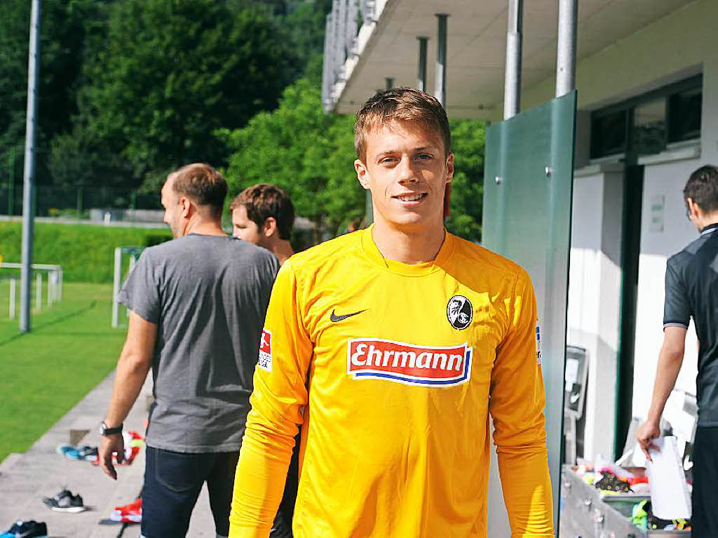 Die Nummer eins im Tor des SC Freiburg: Alexander Schwolow