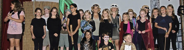 Die Theater AG der Hohenlupfenschule u... Schluss hie es &#8222;Finale!&#8220;  | Foto: Jutta Binner-Schwarz