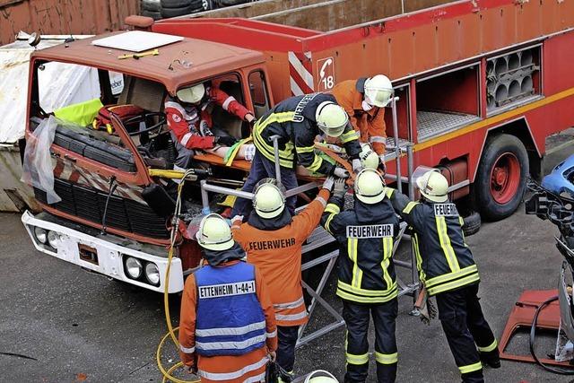 Rettung aus LKW-Kabine