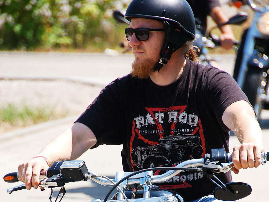 Schne, edle Teile konnten beim Harley-Treffen in Oberschopfheim bestaunt werden.