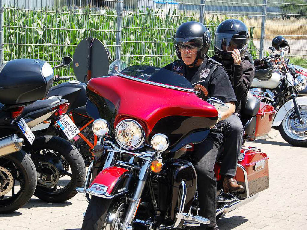 Schne, edle Teile konnten beim Harley-Treffen in Oberschopfheim bestaunt werden.