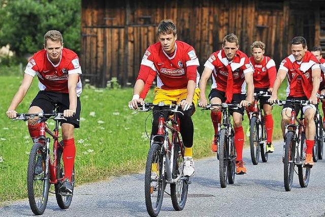 So schuften die SC-Profis im Trainingslager in Schruns