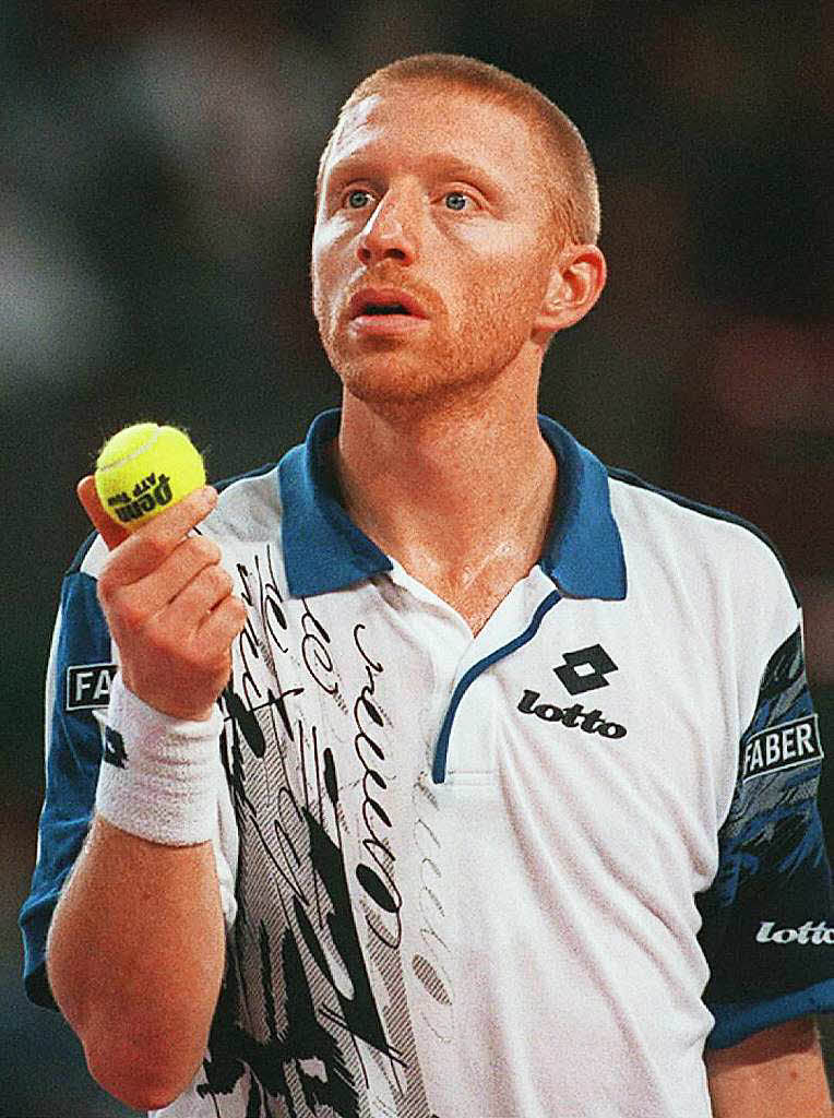 1996, Paris Open: Becker wirkt mde und ausgelaugt