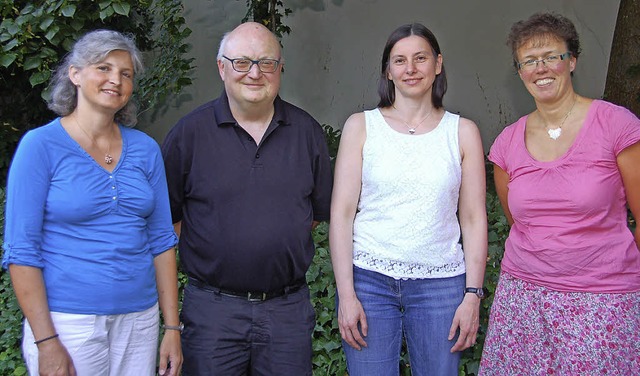 Neuer Vorstand (von links) Vorsitzende...  Petra Heller und  Julia Mnzebrock.   | Foto: Wolfgang Beck