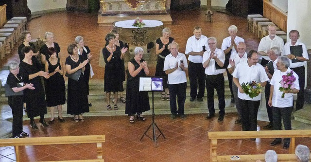 Ein beraus gelungenes Kirchenkonzert ...l und Organist Stefan Pll in Hnner.   | Foto: Sigrid Schneider