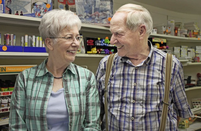 Sigrid und Erich Kaiser beraten seit a...ich nun in den Ruhestand zurckziehen.  | Foto: Martha Weishaar