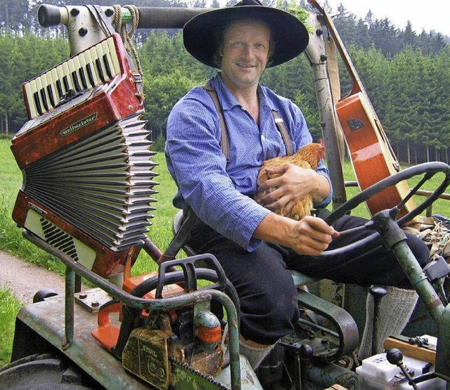 Fidelius Waldvogel alias Martin Wangle...ber zum Nachtbummel nach Hinterzarten.  | Foto: Veranstalter