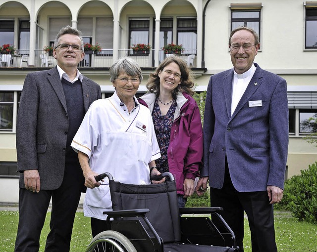 Sie stehen fr den Kamilluskreis im St...gsmller und Wolfgang Gtschenberger.   | Foto: Thomas Kunz