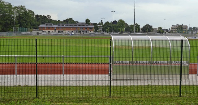 Am neuen Sportgelnde im Hlzele in Ef...gebaut werden kann, ist vllig offen.   | Foto: Langelott