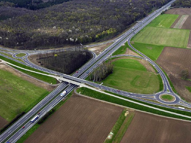 Die Autobahnanschlussstelle Rust wird ab September ausgebaut.   | Foto: archivfoto: bernhard rein