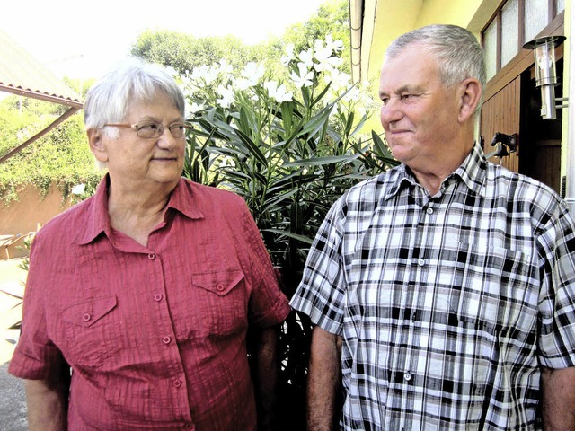 Christa und Hermann Ziebold  | Foto: Reiner Merz