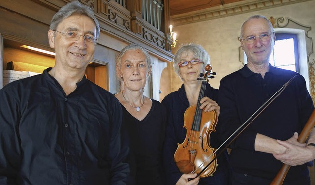 Sorgten im Kapuzinerkloster fr berhr..., Antje Niedecken und Albrecht Barth.   | Foto: Mahler