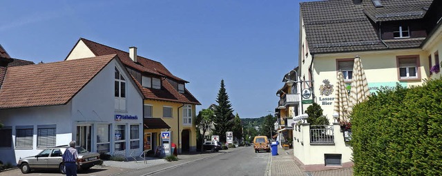 Im Oberdorf ist der Schwerpunkt der Ei...lichkeiten, die es in Inzlingen gibt.   | Foto: Johanna Hgg