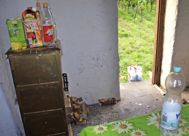 Die Bammerthsli der Gemeinde Efringen...rn und dieses Haus gehrt uns.&#8220;   | Foto: Langelott/schopferer