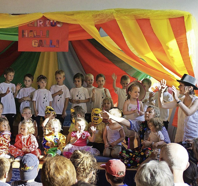 Zirkus war das Thema des diesjhrigen ...stes St. Elisabeth in Obersimonswald.   | Foto: Taito Wette