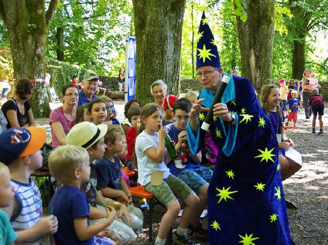 Sagenhafter Freitag auf dem &#8222;Schlssle&#8220; in Wehr  | Foto: Ilona Kunzelmann