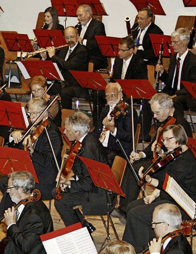 Nicht nur die Musiker der Orchesterges...uter Akustik in Weil am Rhein freuen.   | Foto: zVg