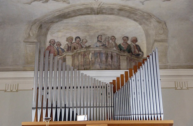 Die Schlosskirche in Beuggen ist bei B... kirchlichen Segen besonders beliebt.   | Foto: Ingrid Bhm-Jacob
