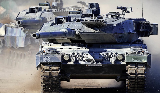 Kampfpanzer Leopard   | Foto: dpa