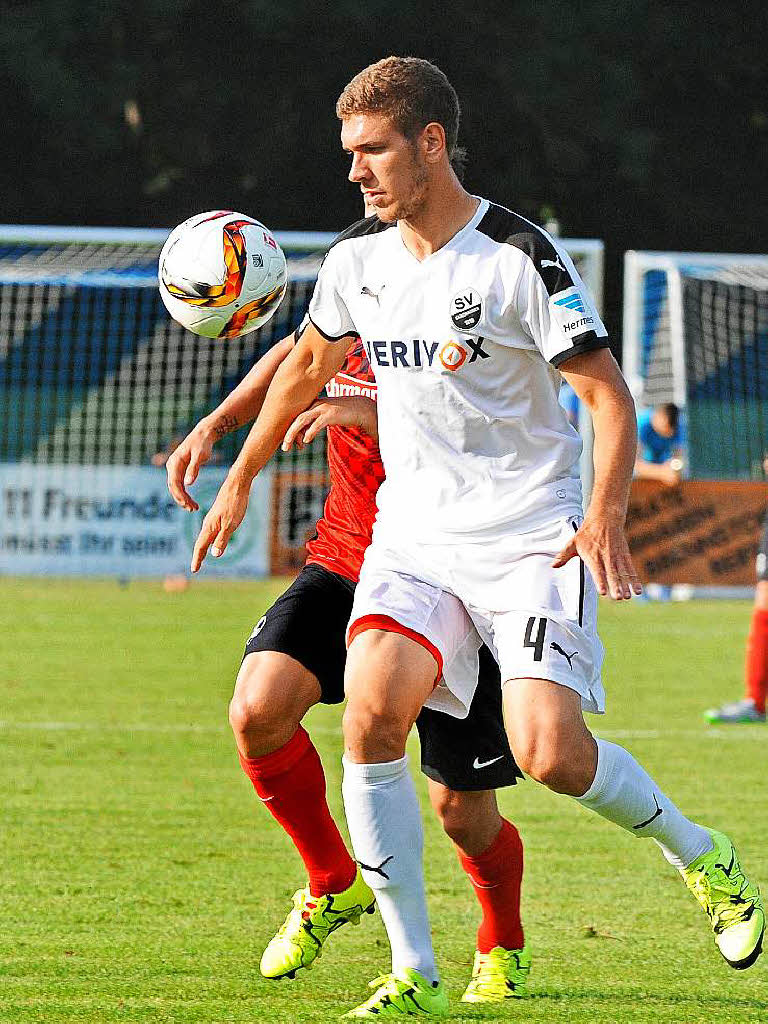 Testspiel des SC Freiburg gegen Sandhausen im Trainingslager.