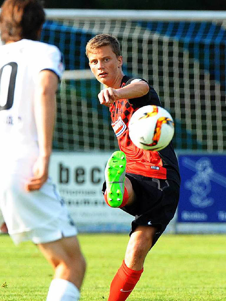 Testspiel des SC Freiburg gegen Sandhausen im Trainingslager.