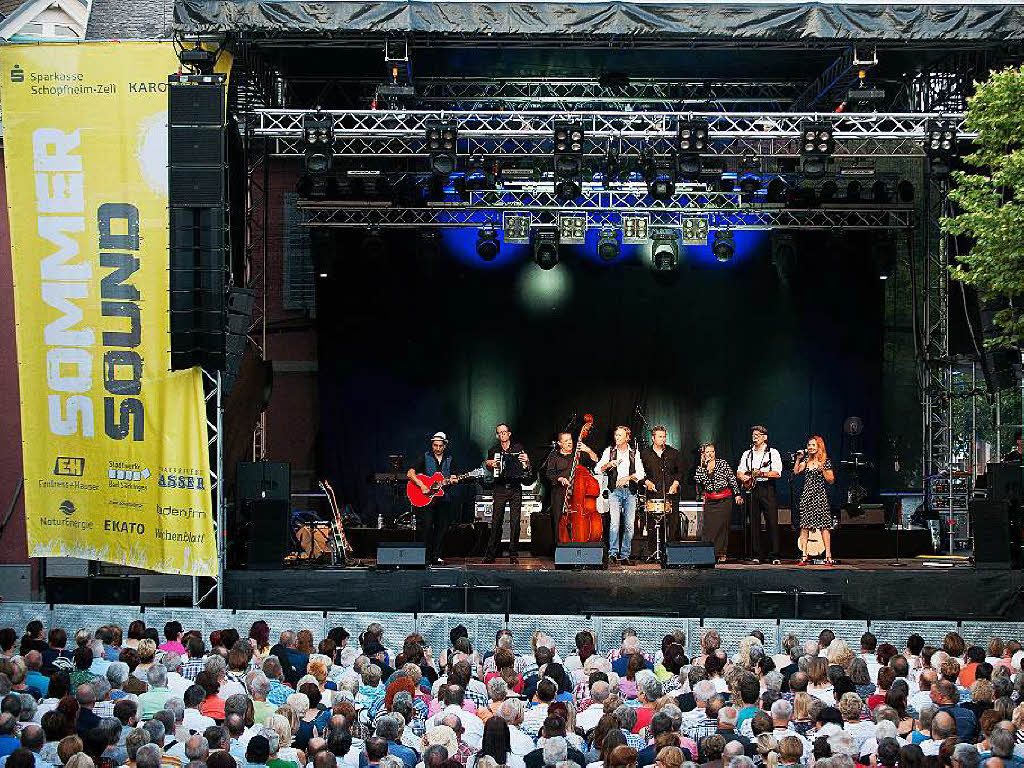 Sommersound-Festival in Schopfheim – mit einer Dosis Rock’n’Roll von Peter Kraus,