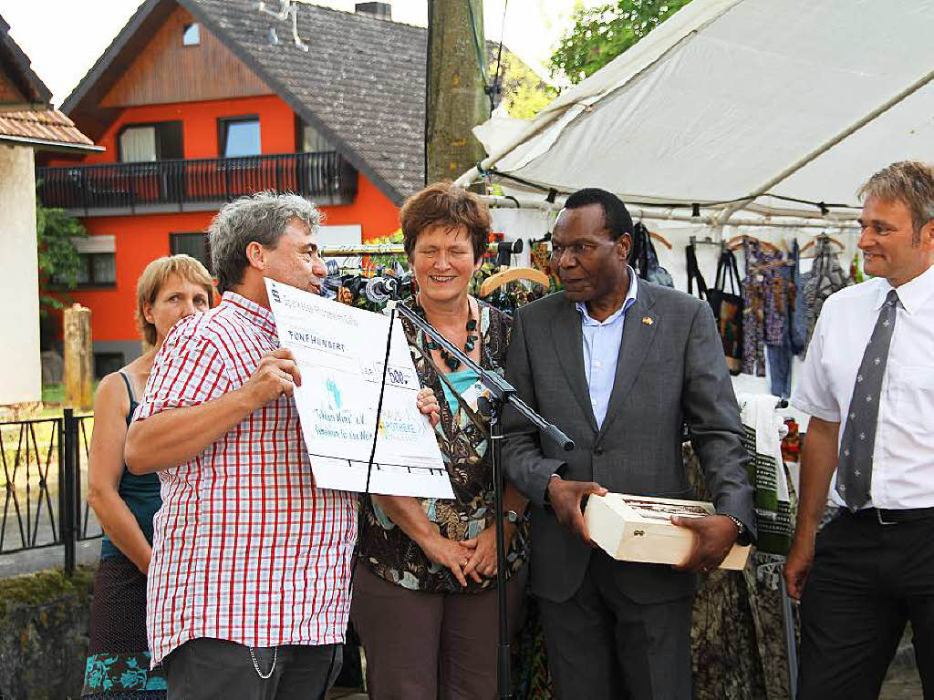 In Gallenweiler wurde an diesem Wochenende deutsch-afrikanische Freundschaft zelebriert.