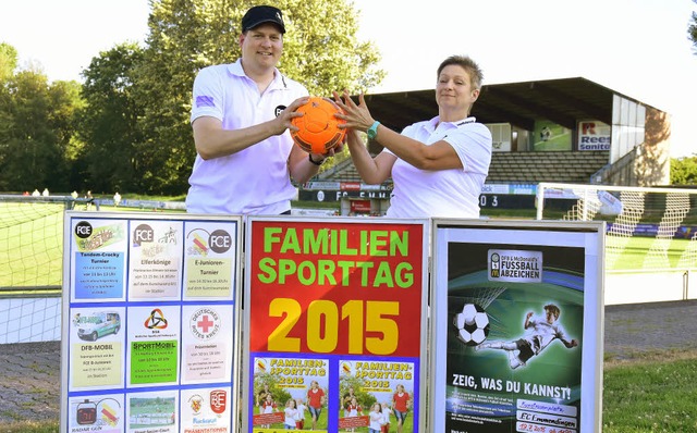 Der FC Emmendingen richtet den Familie...ftig vor der Kulisse des Elzstadions.  | Foto: Dieter Erggelet