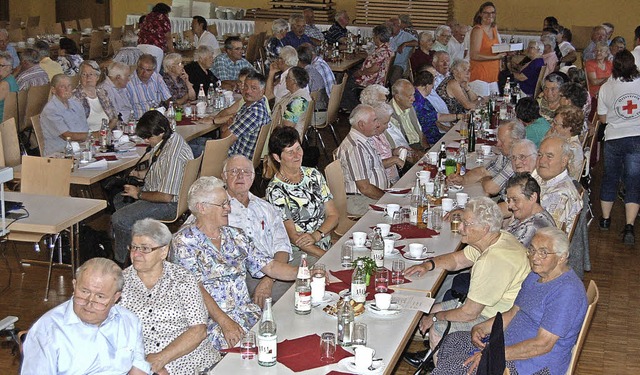 Gute Stimmung herrschte beim Seniorennachmittag im Kurhaus Freiamt.   | Foto: Christian Ringwald