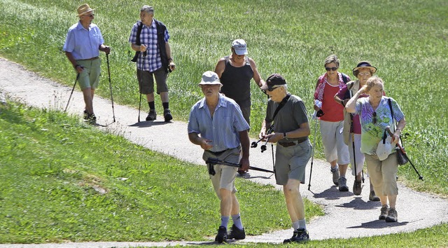 Ideales Wanderwetter wurde den 600 Tei...Schluchtengebiete durchwandert werden.  | Foto: Christa Maier