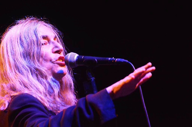 Patti Smith bescherte dem Stimmen-Festival einen denkwrdigen Abend.  | Foto: Barbara Ruda
