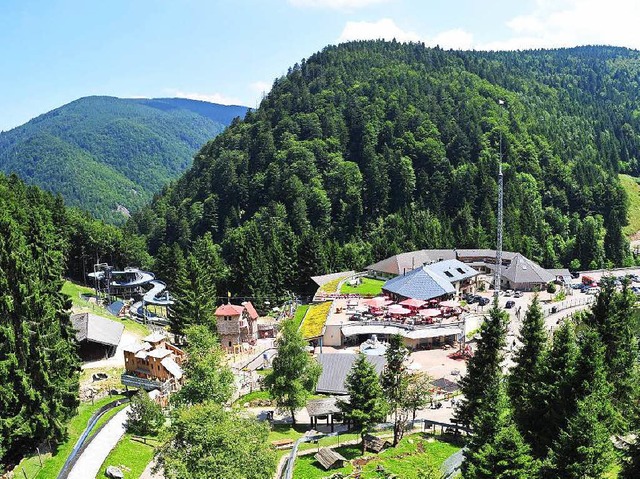 Freizeitpark am Berg: Der Steinwsenpark am Schauinsland-Massiv.  | Foto: zvg