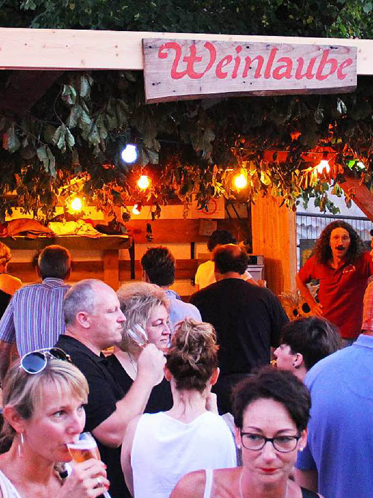 Das dreitgige Sommerfest des Musikvereins in Egringen war wieder Publikumsmagnet.