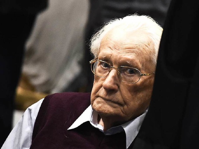 Auschwitz-Buchhalter Oskar Grning  | Foto: AFP