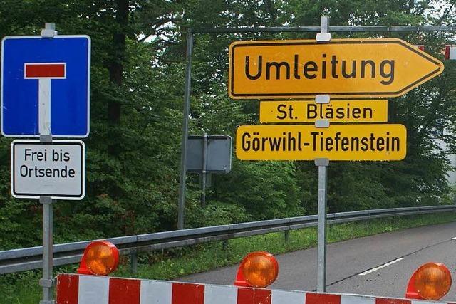 Wird die L154 durchs Albtal jemals wieder freigegeben?