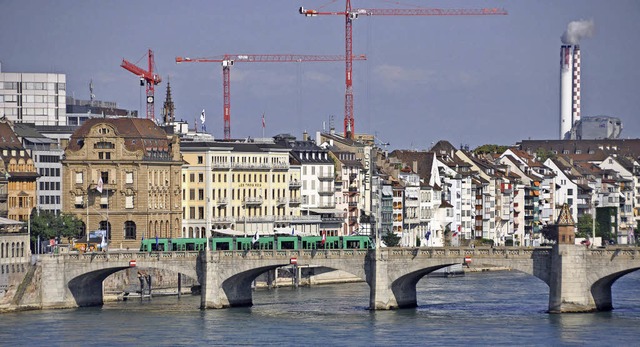 Wohnen in Basel ist beliebt, drum wird stetig gebaut.   | Foto: Daniel Gramespacher