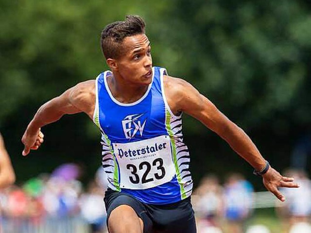 Sechster bei der U-18-WM ber 100 Meter: Milo Skupin-Alfa von der LG Offenburg   | Foto: Hilgenhaus