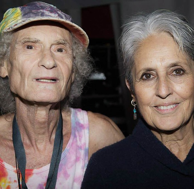 Perry Robinson und Joan Baez auf dem Z  | Foto: Klaus Polkowski