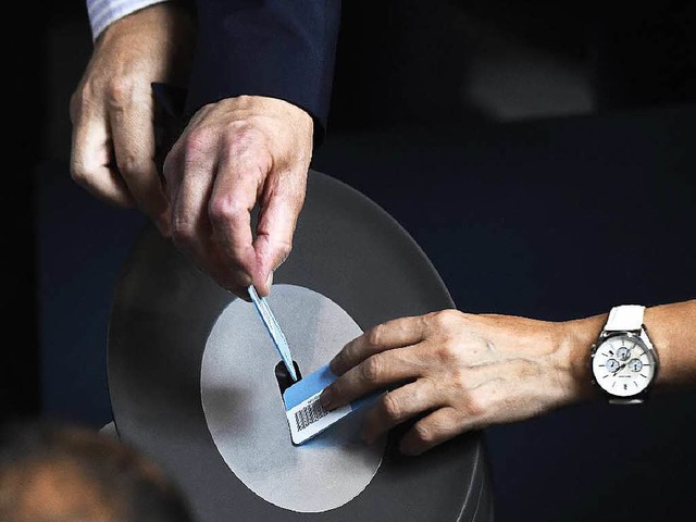 Abstimmung im Bundestag  | Foto: AFP