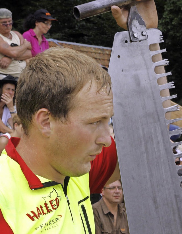 Markus Vgele ist der Titelverteidiger.   | Foto: heidi fssel