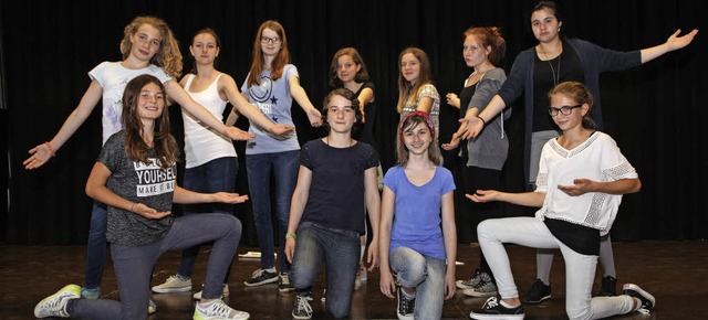 Bei der Musical-AG des Kant-Gymnasiums...Lampenfieber: Am Montag ist Premiere.   | Foto: Salathe