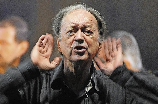 Hineinhren in Schubert: Nikolaus Harnoncourt   | Foto: dpa