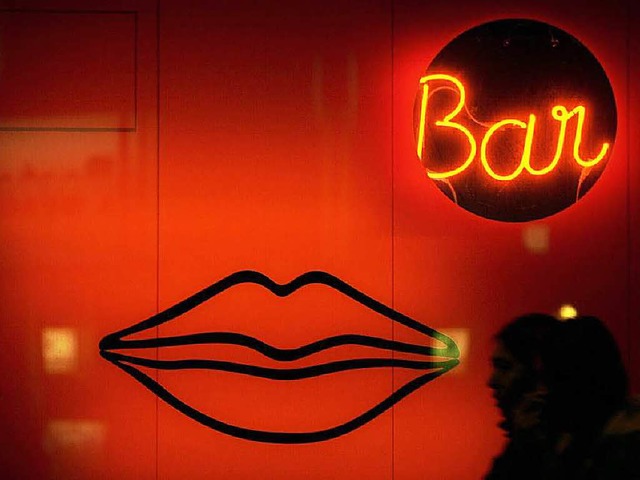 Strengere Regeln fr das Rotlichtmilieu: Bar in Frankfurt  | Foto: dpa