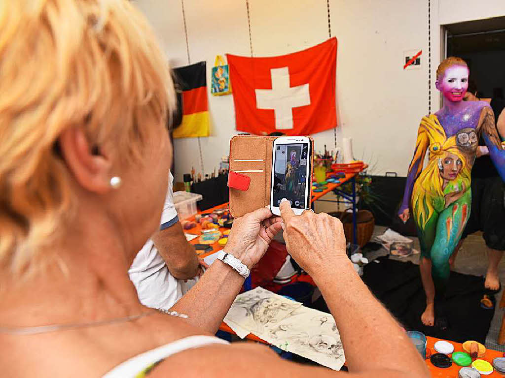 Bunte Eindrcke vom Bodypainting-Festival am Titisee.<?ZP?>
