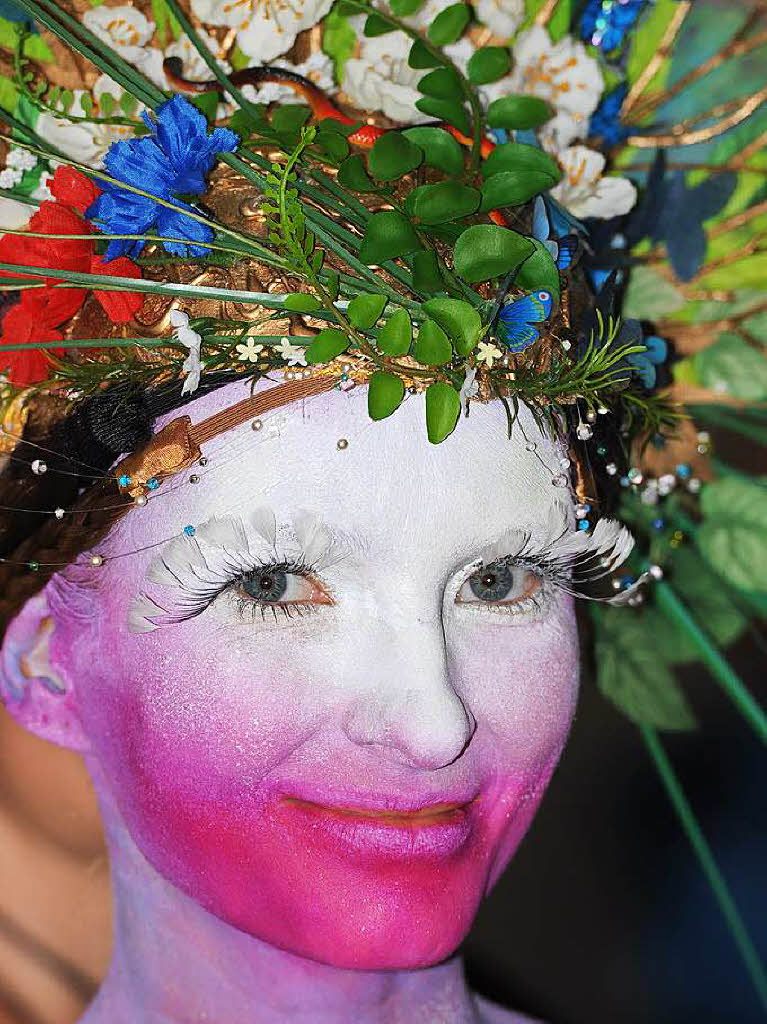 Bunte Eindrcke vom Bodypainting-Festival am Titisee.<?ZP?>
