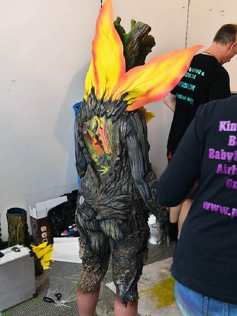 Bunte Eindrcke vom Bodypainting-Festival am Titisee.<?ZP?>
