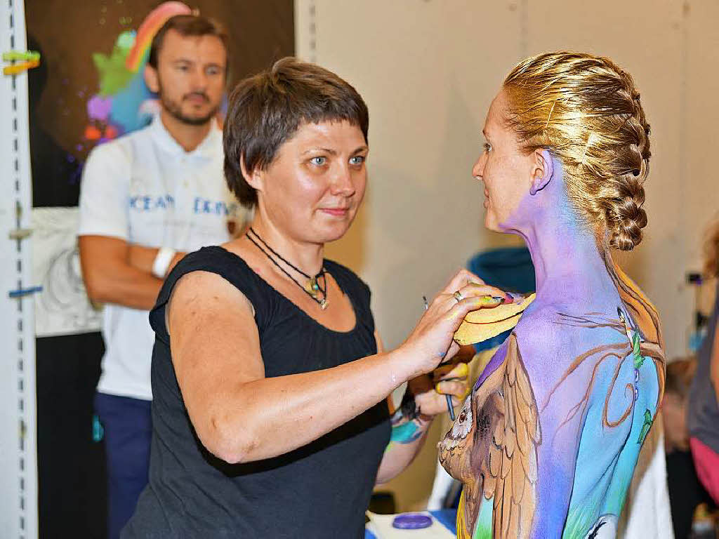 Bunte Eindrcke vom Bodypainting-Festival am Titisee.<?ZP?>
