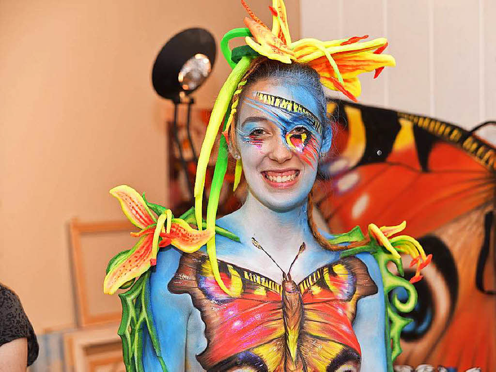 Bunte Eindrcke vom Bodypainting-Festival am Titisee.<?ZP?>
