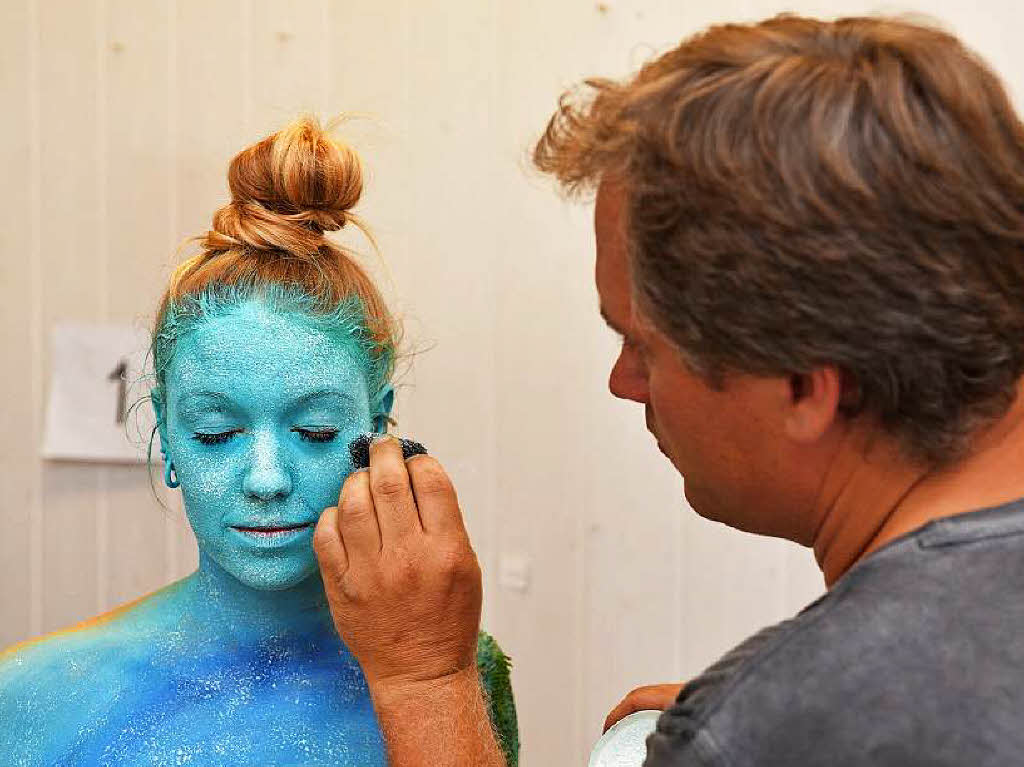 Bunte Eindrcke vom Bodypainting-Festival am Titisee.<?ZP?>
